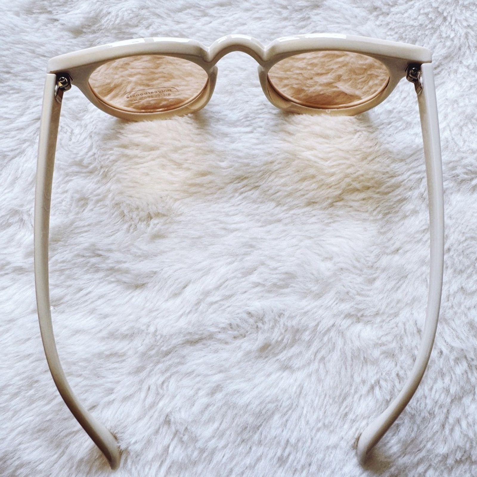 Other Pablo White Round Sunglasses Size ONE SIZE - 10 Thumbnail