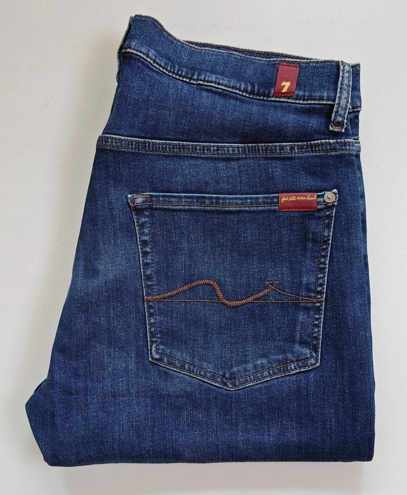 7 For All Mankind 7 For All ManKind BRETT Bootcut Jeans T / 6044 Size US 32 / EU 48 - 1 Thumbnail