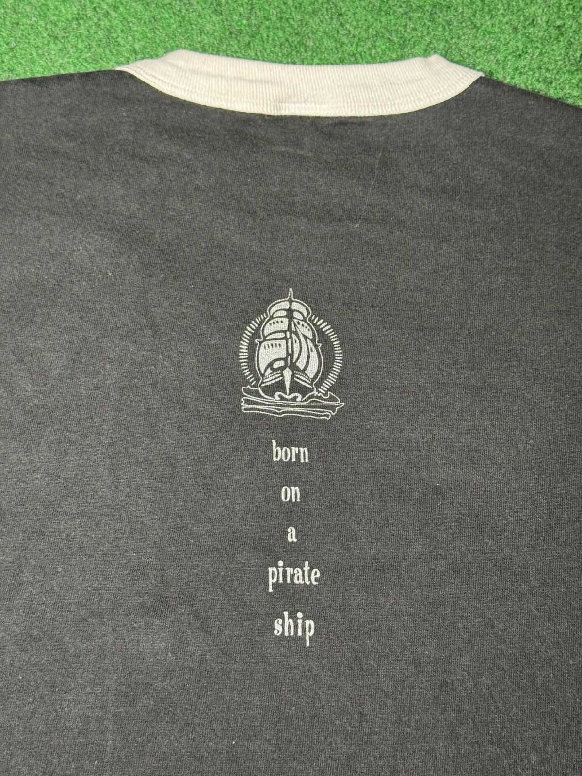 Vintage Vtg 90s Barenaked Ladies Grunge Born On Pirate Ship T Shirt Size US XL / EU 56 / 4 - 5 Thumbnail