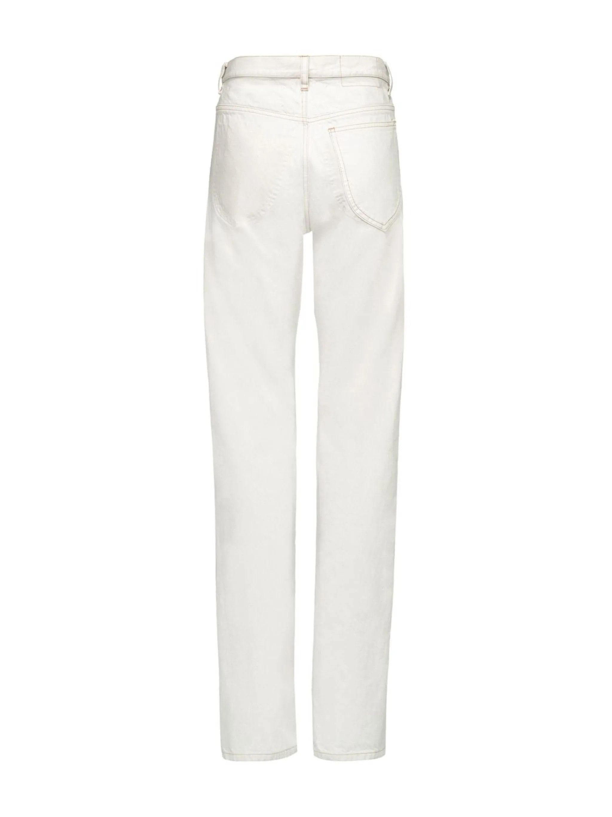 Maison Margiela o1y0625 Casual Pant in White Size 29" - 2 Thumbnail