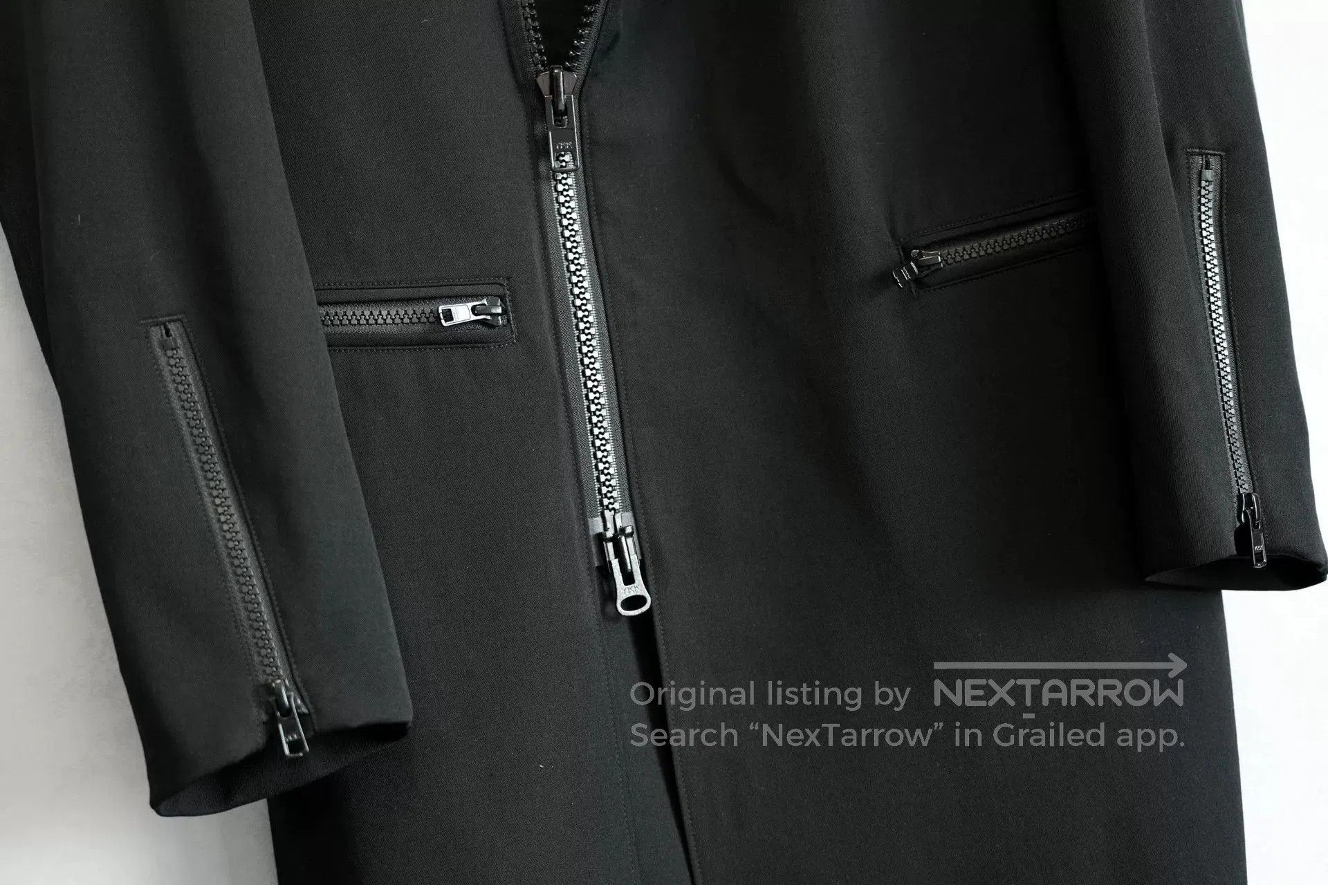 Yohji Yamamoto Yohji Yamamoto 20SS Zip Biker Wool Coat. Size US S / EU 44-46 / 1 - 6 Thumbnail