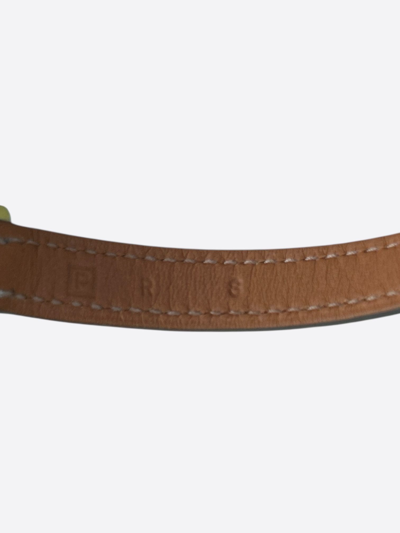 Hermes Swift Palladium Hardware Etriviere Double Tour Bracelet Size ONE SIZE - 3 Thumbnail