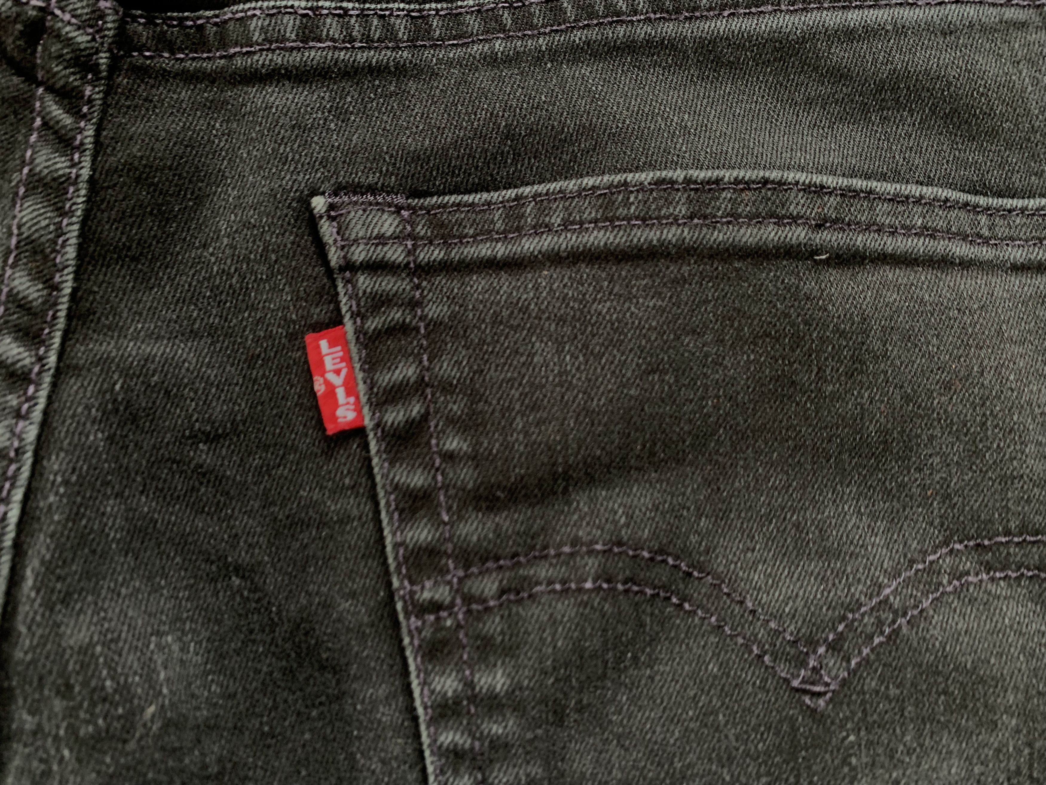 Levi's × Vintage Levis Premium 511 Black Stretch Jeans Size US 33 - 7 Thumbnail