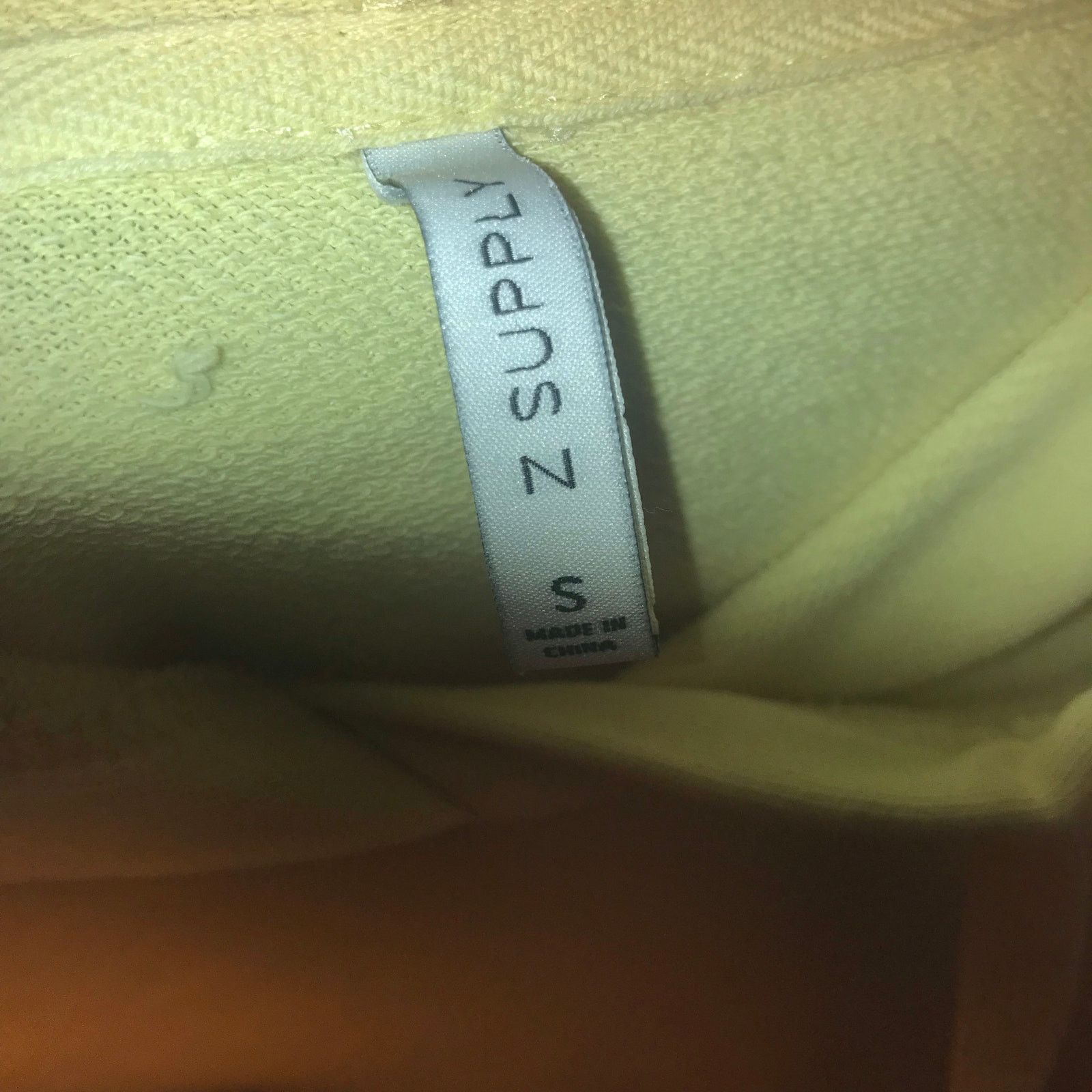 Z Supply Z SUPPLY Hoodie Pullover Women’s S Yellow RN# 135090 Size S / US 4 / IT 40 - 3 Thumbnail