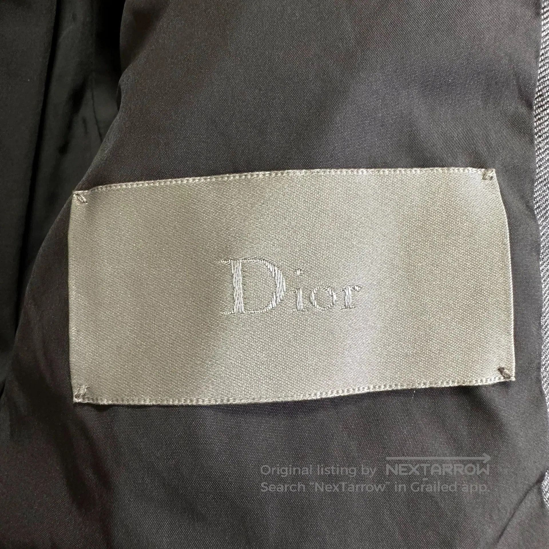Dior Dior Homme Light Grey Down Jacket. Size US S / EU 44-46 / 1 - 4 Thumbnail