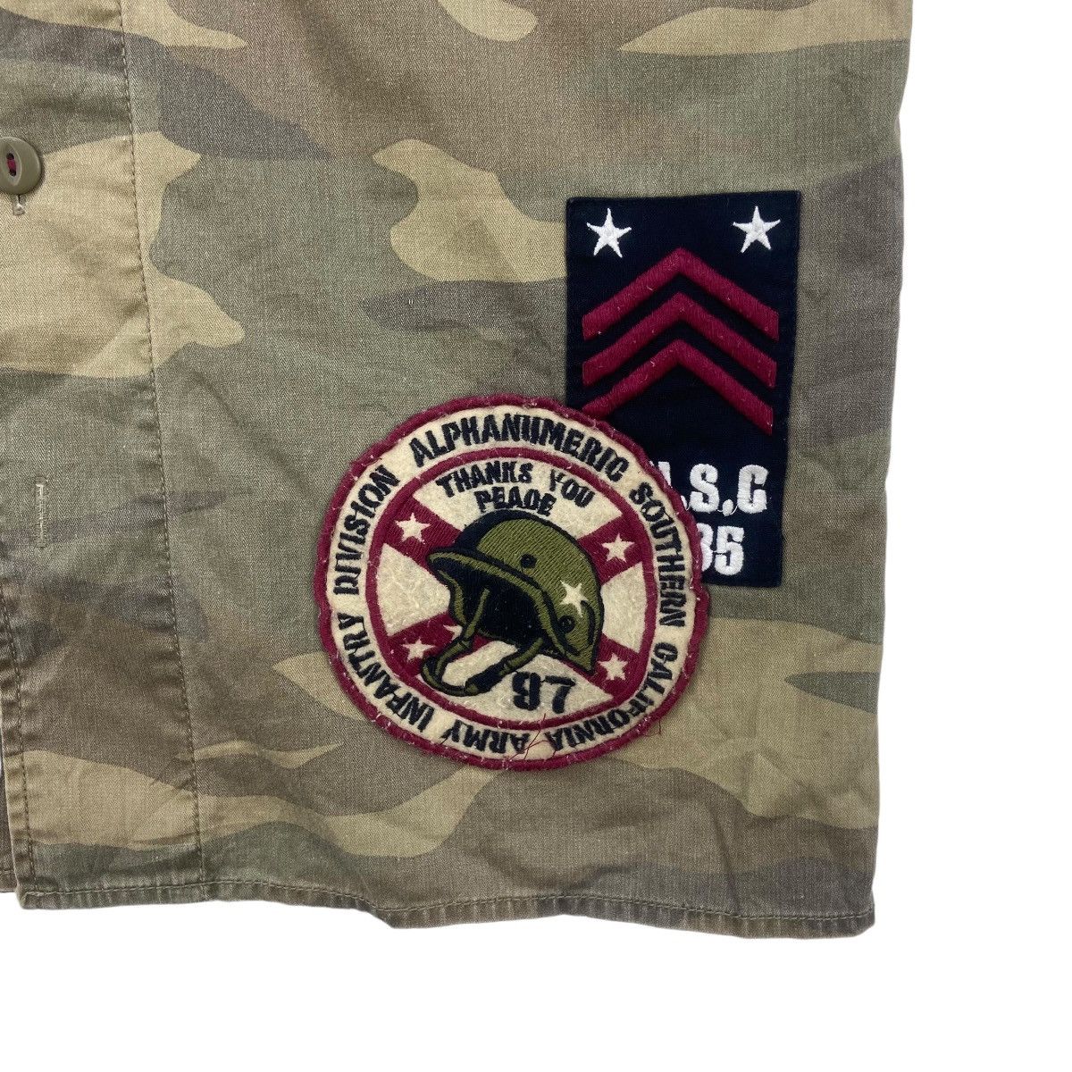 Alphanumeric Southern California USA Flag Eagle Logo Utility Shirt Size US S / EU 44-46 / 1 - 5 Thumbnail