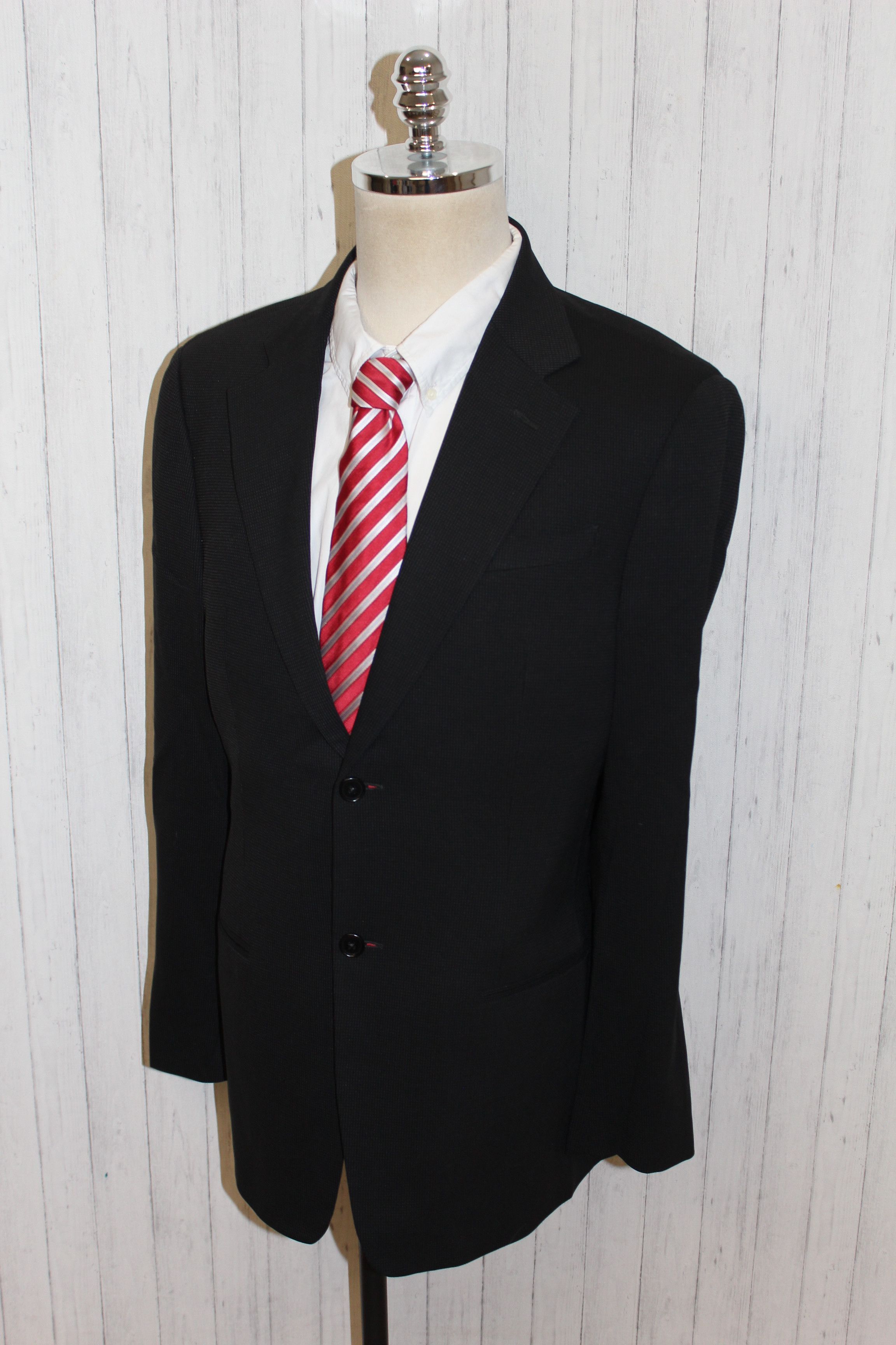 Armani Armani Vintage Black Blazer Jacket Size 50 Size 50R - 4 Thumbnail