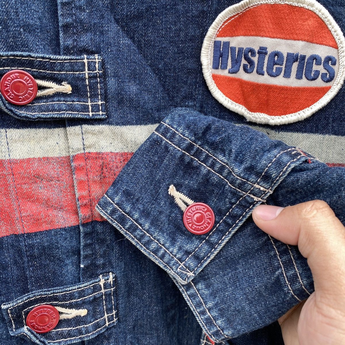 Hysteric Glamour Vintage Hysteric Glamour Mods Jean Denim Jacket Size US M / EU 48-50 / 2 - 9 Thumbnail