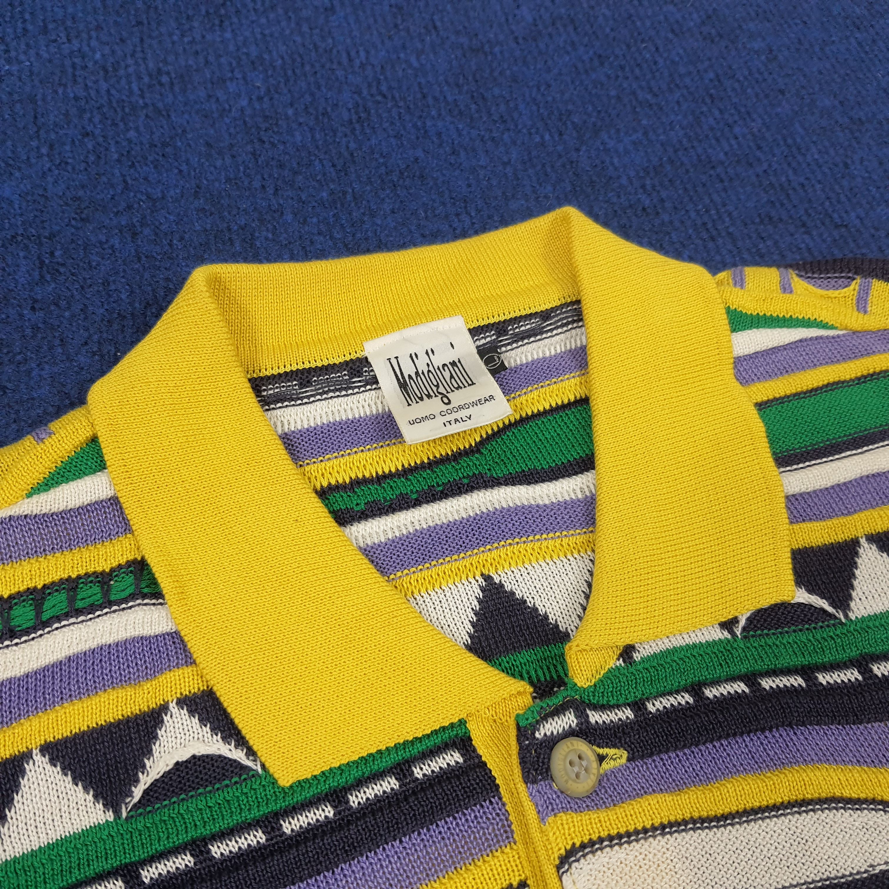 Vintage Vintage Modigliani Italian Designer Short Sleeve Sweatshirts Size US M / EU 48-50 / 2 - 5 Thumbnail