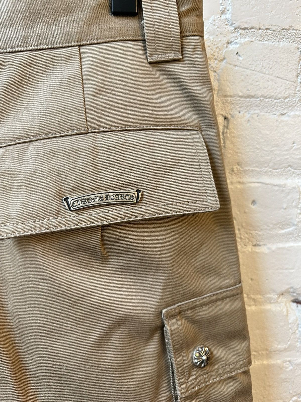 Chrome Hearts CHROME HEARTS SAMPLE BAGGY SKATER CARGOS SZ 31 32 Size US 31 - 8 Thumbnail