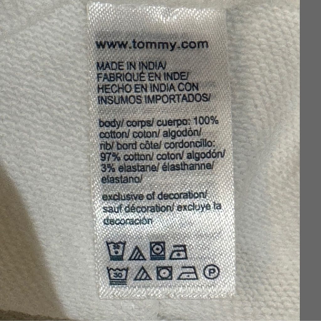 Tommy Hilfiger Tommy Hilfiger White Sport Cotton Running Women’s Shorts M Size 28" / US 6 / IT 42 - 6 Thumbnail