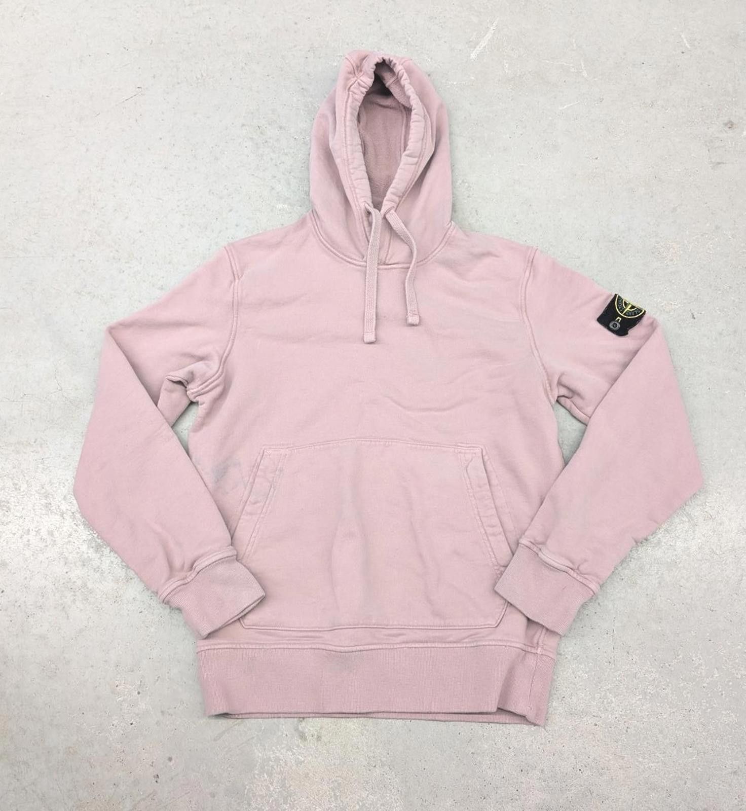 Stone Island Stone Island essential Pink Cotton Hoodie Size US S / EU 44-46 / 1 - 1 Thumbnail