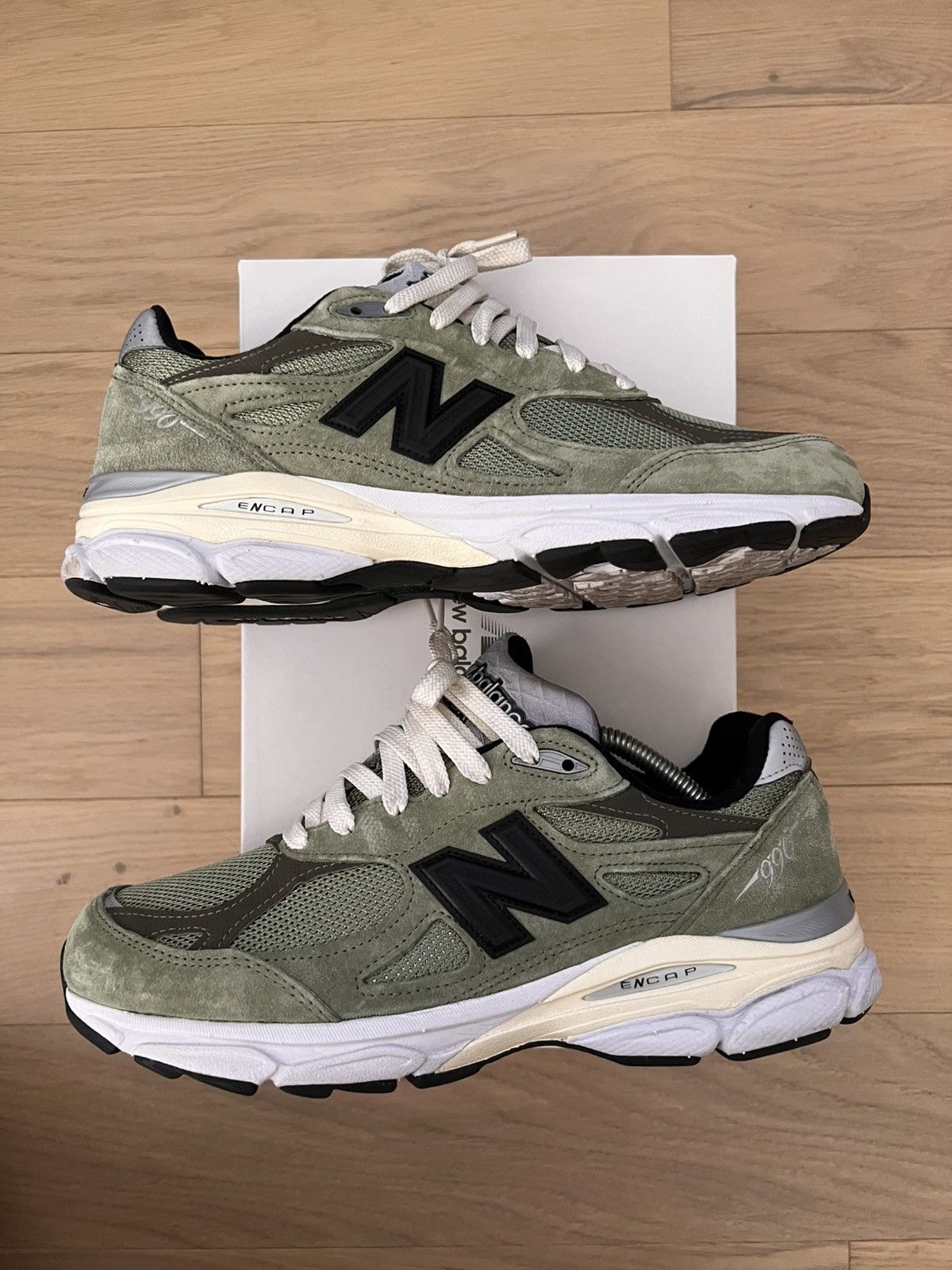 New Balance 990v3 JJJJound Olive ニューバランス ジョウンド JJJJound x New Balance 990v3 Olive M990JD3 Size 7 Men Fast