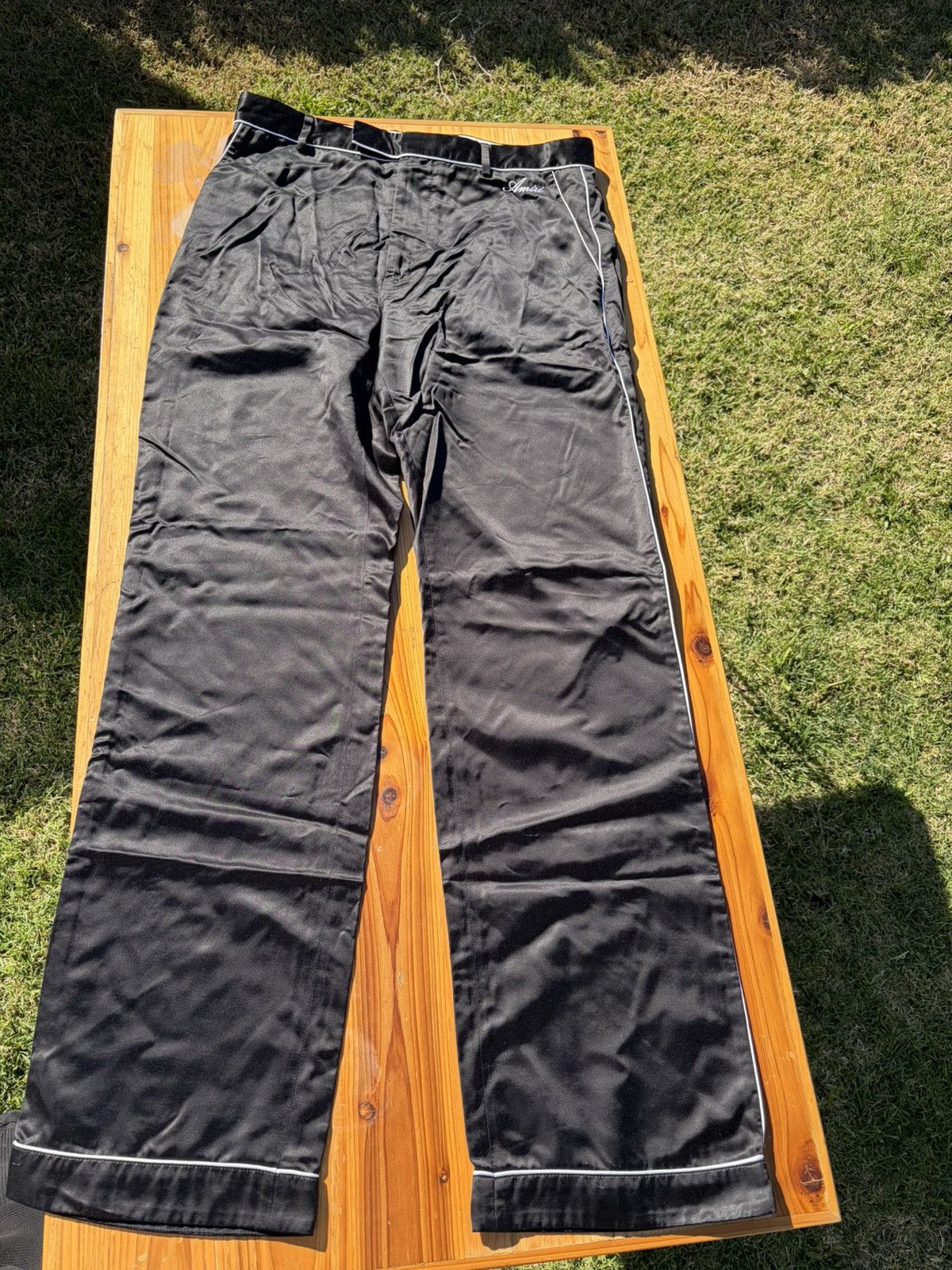 Amiri Pajama Viscose Pants Size US 36 / EU 52 - 1 Thumbnail