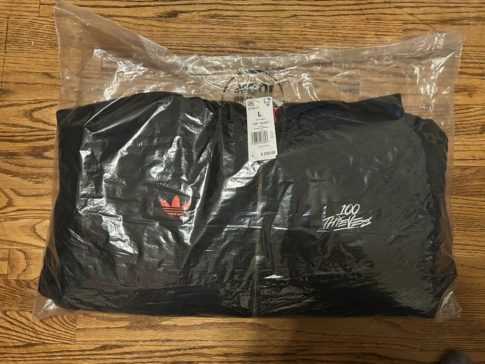 100 Thieves Sealed 100 Thieves X Adidas Jacket Size US L / EU 52-54 / 3 - 2 Thumbnail