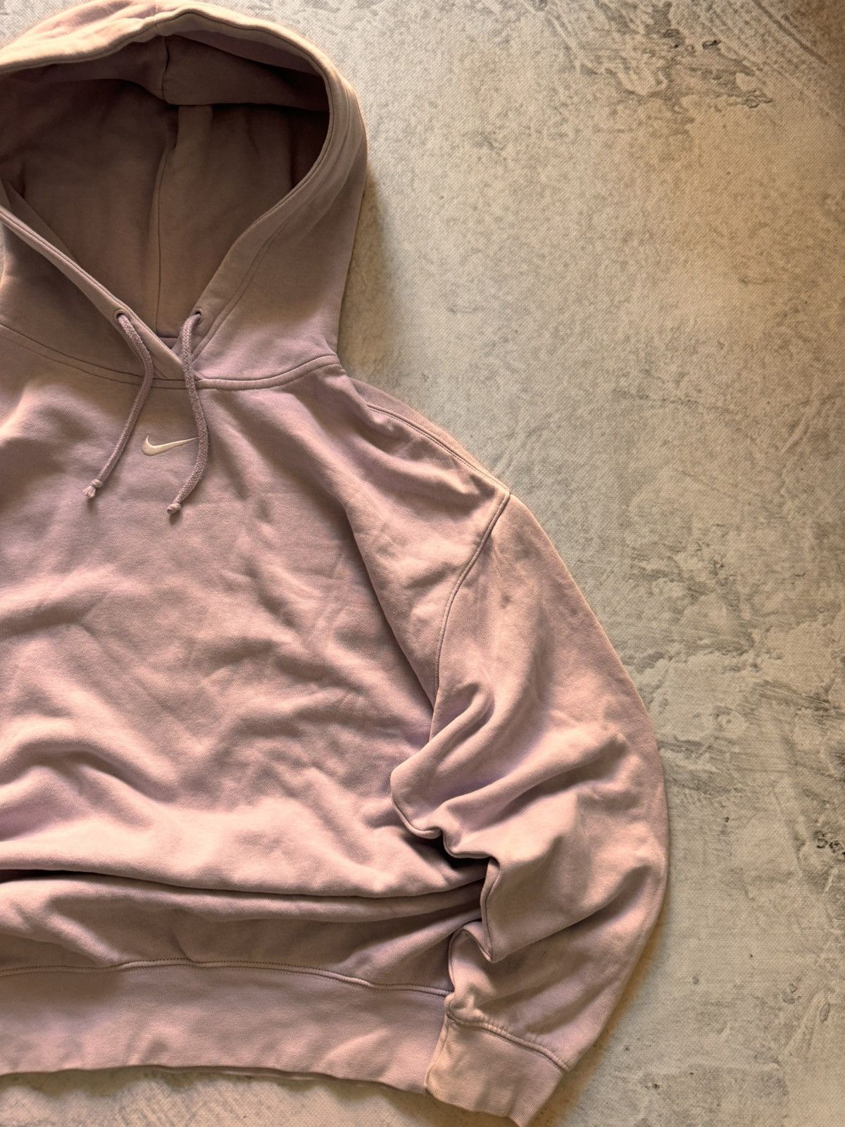 Nike × Vintage NIKE VINTAGE CENTER LOGO OVERSIZE BOXY HOODIE Size US L / EU 52-54 / 3 - 3 Thumbnail