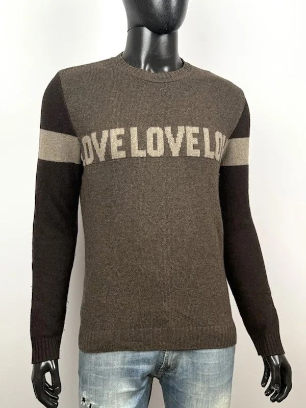 Moschino Love Moschino Maglione Girocollo Cashmere Uomo S Size US S / EU 44-46 / 1 - 8 Thumbnail