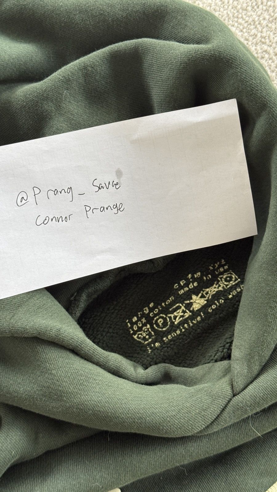Cactus Plant Flea Market Cactus Plant Flea Market - Ye must be born again hoodie Size US L / EU 52-54 / 3 - 3 Thumbnail