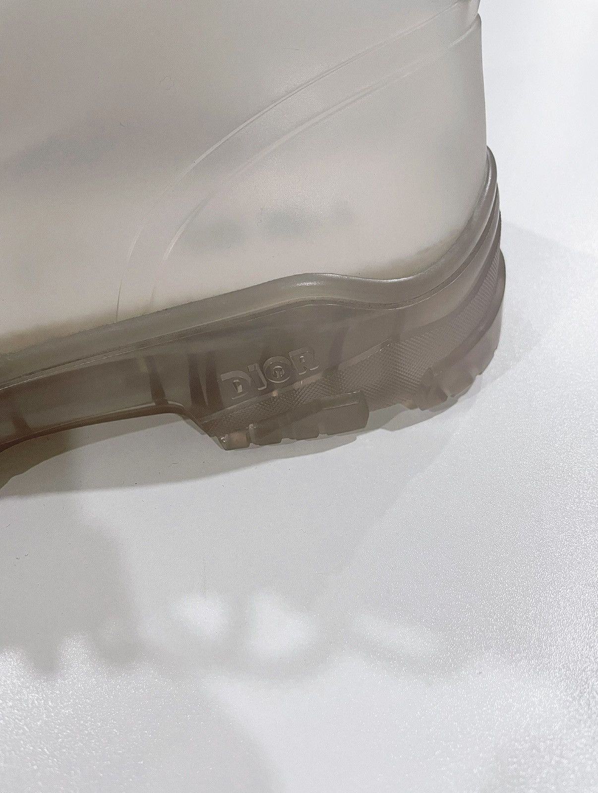 Daniel Arsham × Dior Dior x Daniel Arsham | Rubber Translucent Ankle Boots Size US 9.5 / EU 42-43 - 2 Thumbnail