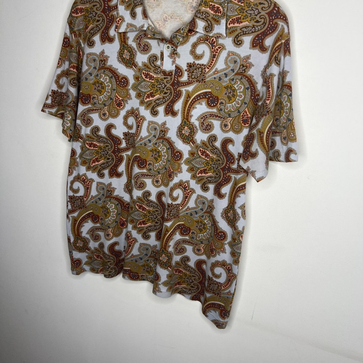 Etro Etro polo T-shirt floral multicolor all over rare Size US M / EU 48-50 / 2 - 2 Thumbnail