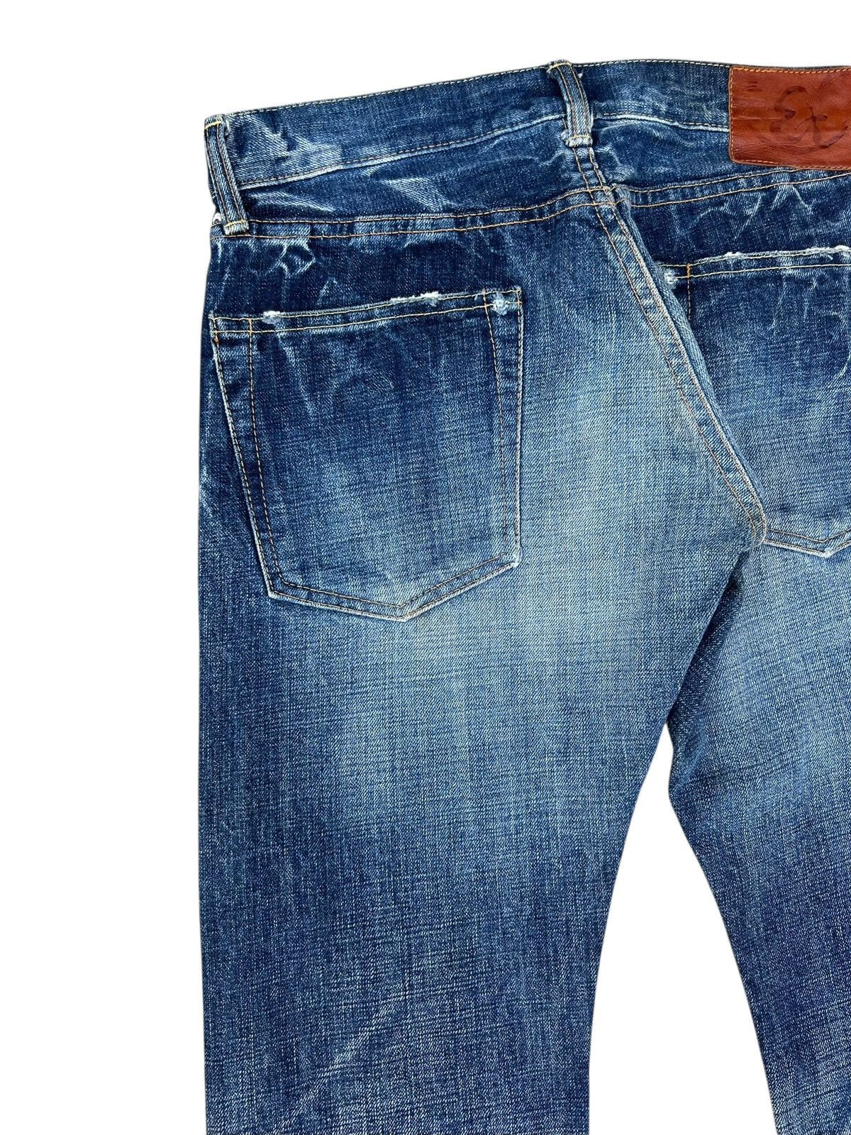 Eternal Vintage Eternal Japan Distressed Denim Flare Jeans Size US 28 / EU 44 - 16 Thumbnail