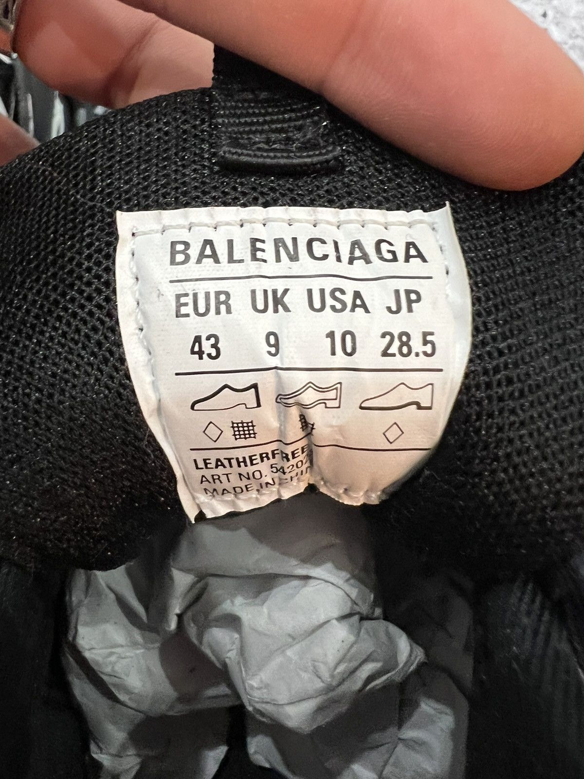 Balenciaga Balenciaga Track Sneaker Sketch Graffiti Size US 10 / EU 43 - 8 Thumbnail
