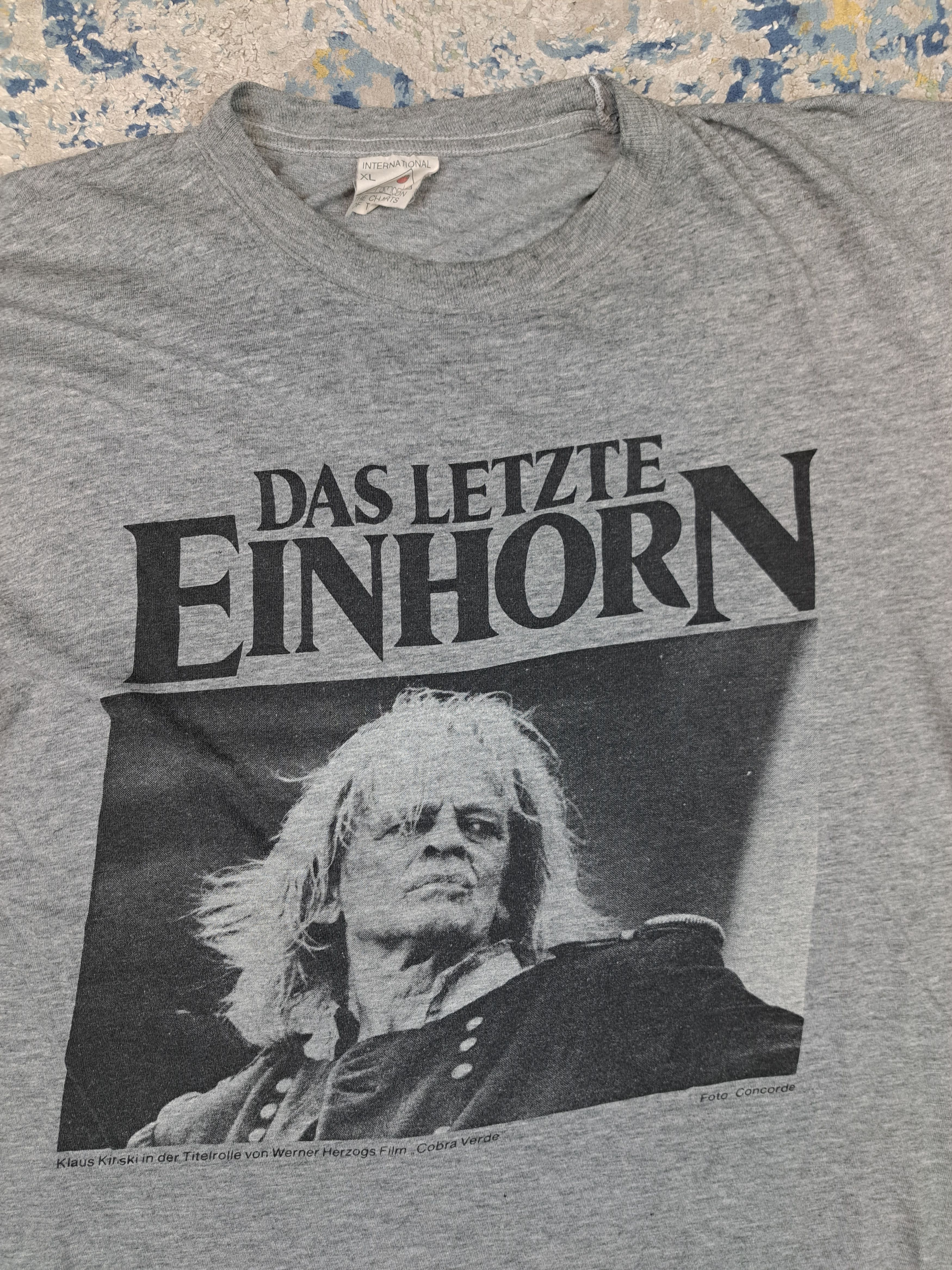 Vintage 1987 "Cobra Verde" Werner Herzog Klaus Kinski Single Stitch Size US XL / EU 56 / 4 - 2 Thumbnail