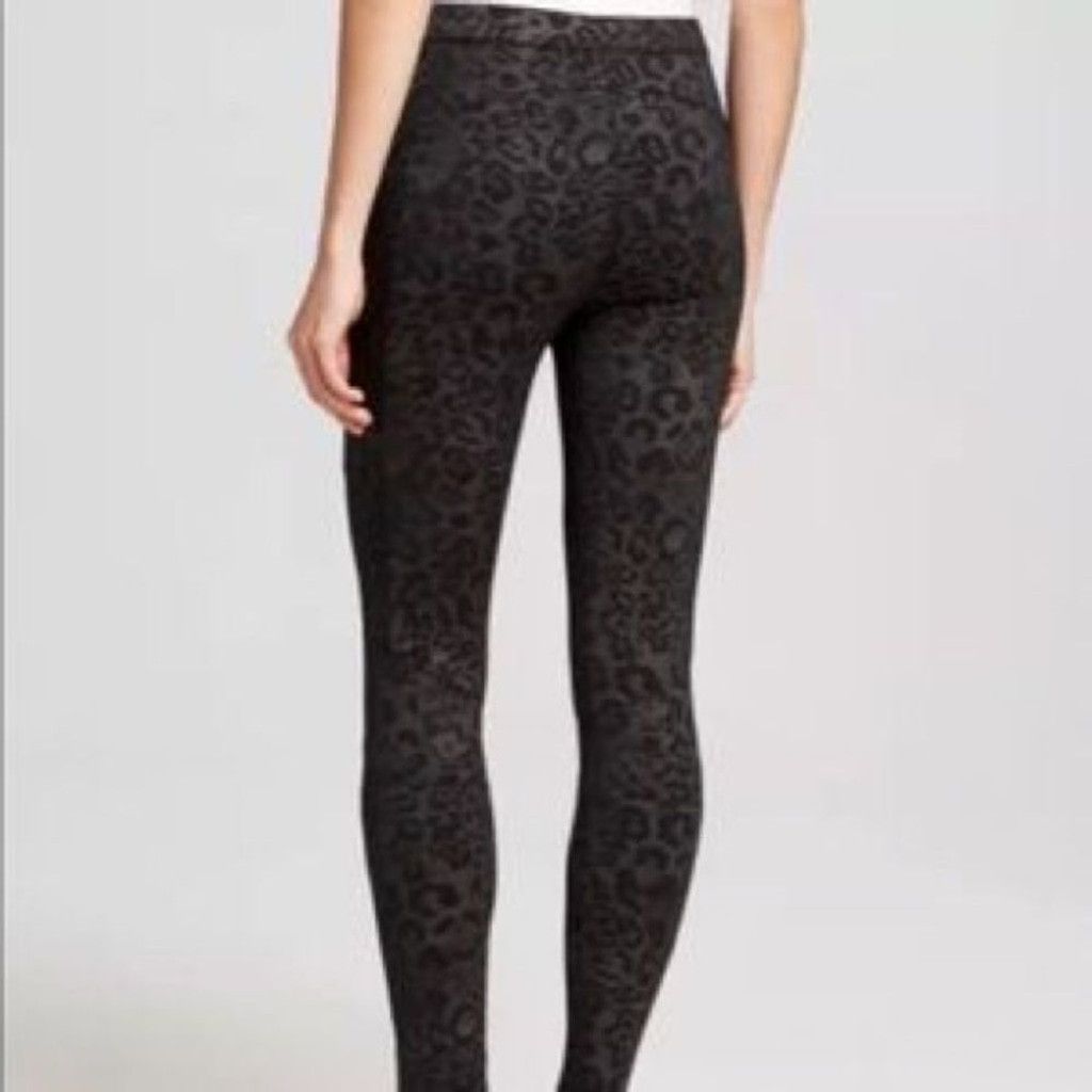 Free People Free People Leopard Print Ponte Stretch Pant Leggings- S Size 28" / US 6 / IT 42 - 2 Thumbnail