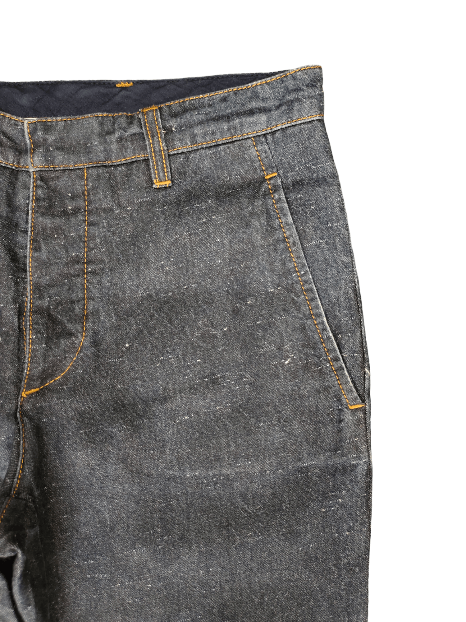 Marni Marni Linen Cotton Blend Denim Pants Size 28" / US 6 / IT 42 - 3 Thumbnail