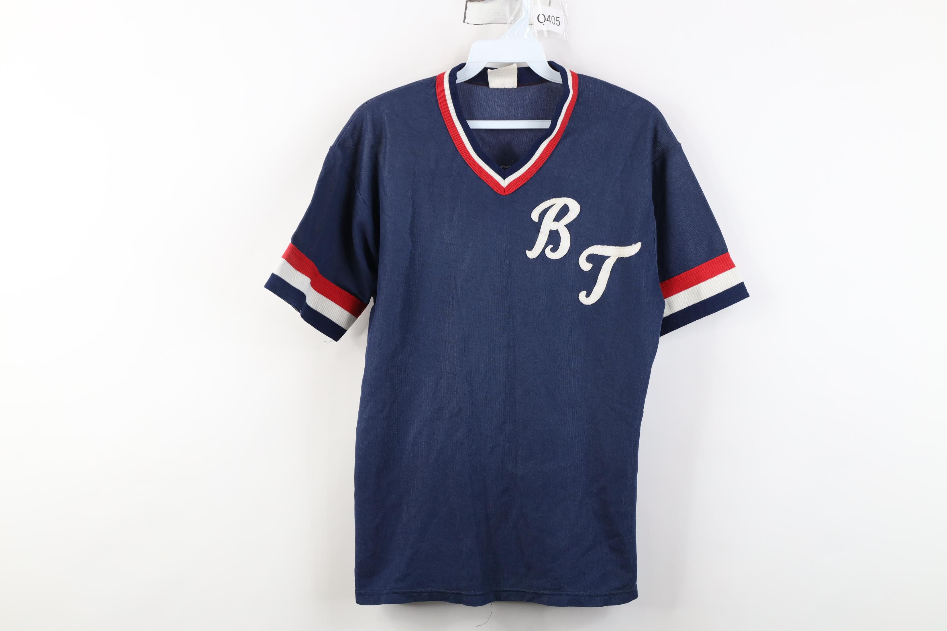 Vintage Vintage 70s 80s Sun Faded Baseball Jersey Ringer T-Shirt USA Size US M / EU 48-50 / 2 - 1 Thumbnail
