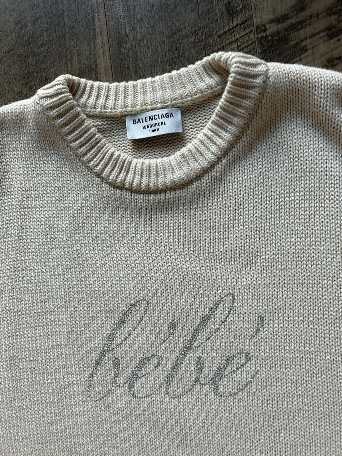 Balenciaga Balenciaga bebe heavy knit sweater Size US S / EU 44-46 / 1 - 2 Thumbnail