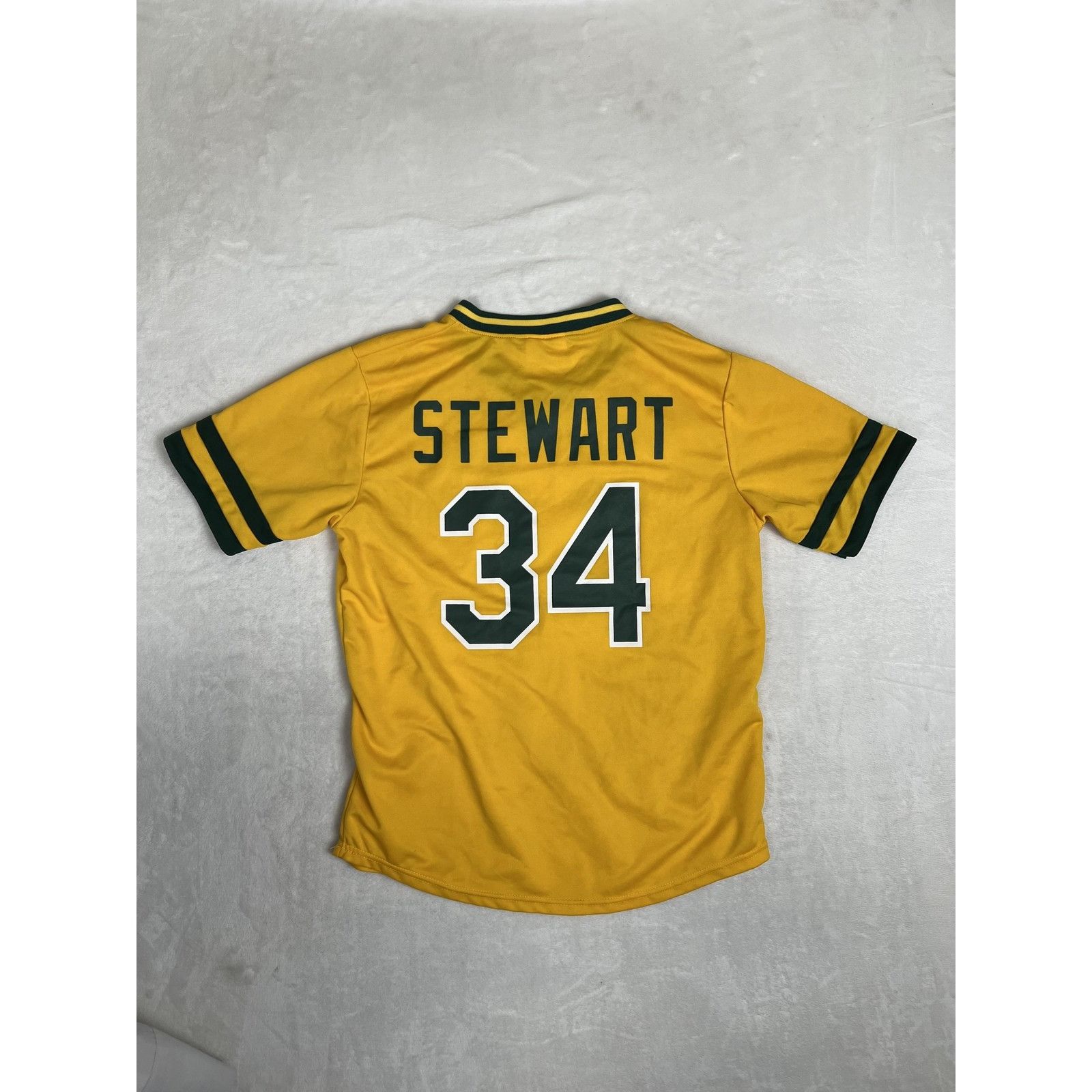 Other Oakland Athletics Dave Stewart Jersey Mens Medium Yellow Gre Size US M / EU 48-50 / 2 - 8 Thumbnail