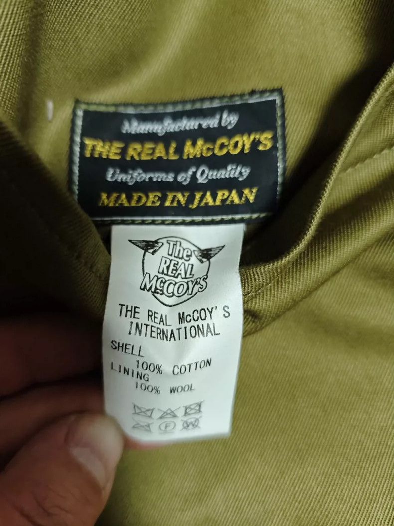 The Real McCoy's The Real McCoy'sClassic Reproduction of the Type 94 Anti-Ta Size US M / EU 48-50 / 2 - 8 Thumbnail