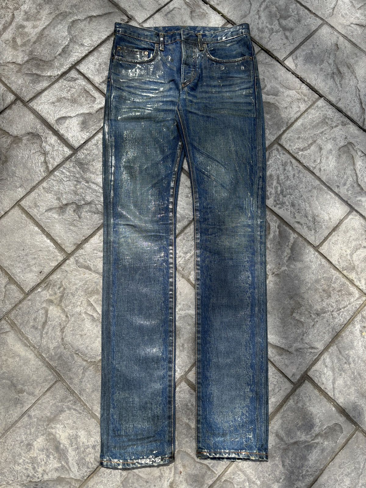 Dior Dior Hedi AW06 Luster Denim Size US 28 / EU 44 - 1 Thumbnail