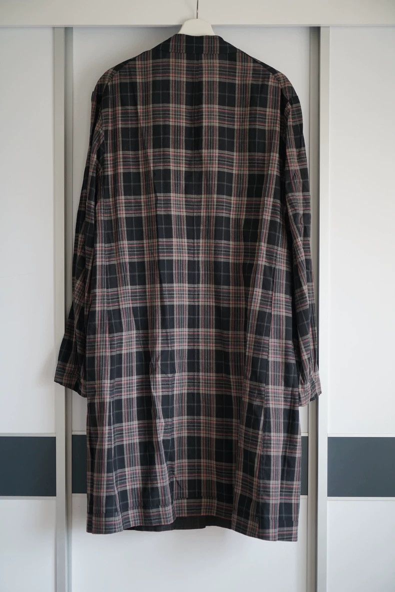 Yohji Yamamoto Yohji Yamamoto 00ss juvenile plaid reversible trench coat 2 Size US L / EU 52-54 / 3 - 4 Thumbnail