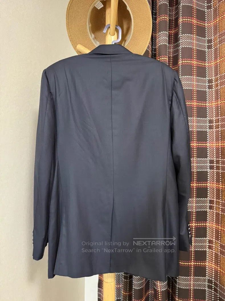 Hermes Hermes Cashmere Blazer Jacket, 90% Cashmere + 10% Mulberry Size 50R - 2 Thumbnail