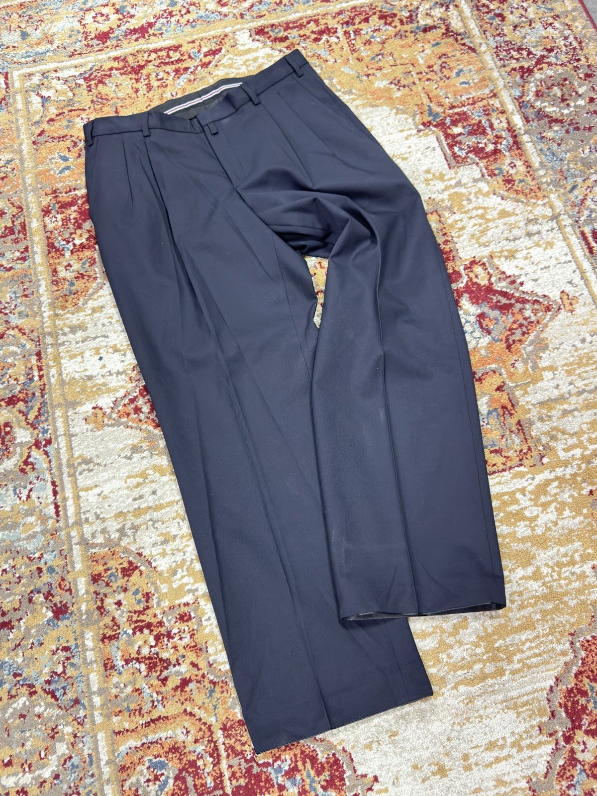 Other Vintage Suit Pants Wool Blend Striped Wide Leg Baggy Formal Size US 34 / EU 50 - 1 Thumbnail