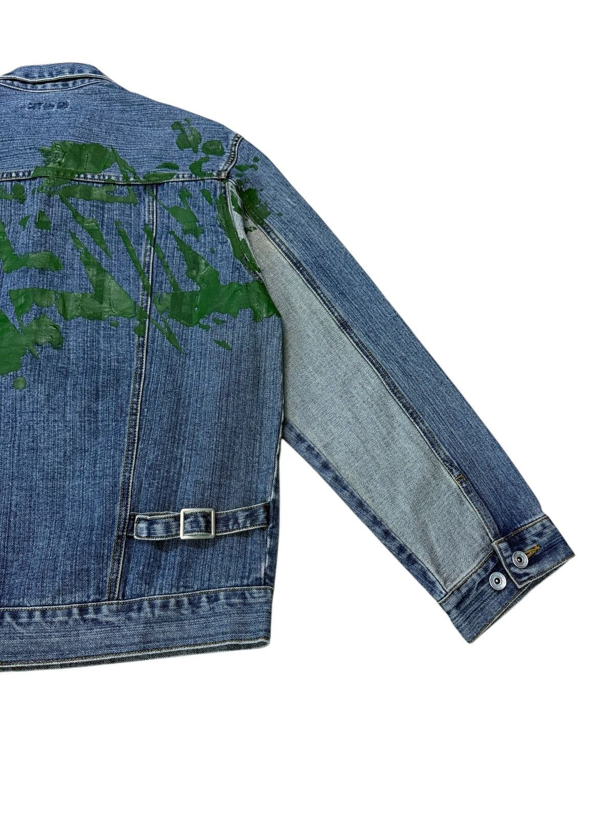 Supreme BALANCE WEAR DESIGN SPLASH DENIM JACKET Size US L / EU 52-54 / 3 - 5 Thumbnail