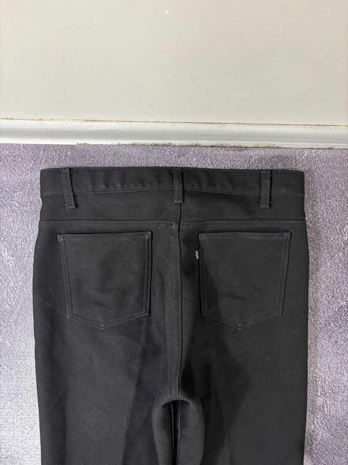 Levi's Vintage Levi’s Dacron Polyester Black Gold Tab Pants Jeans Size US 33 - 16 Thumbnail
