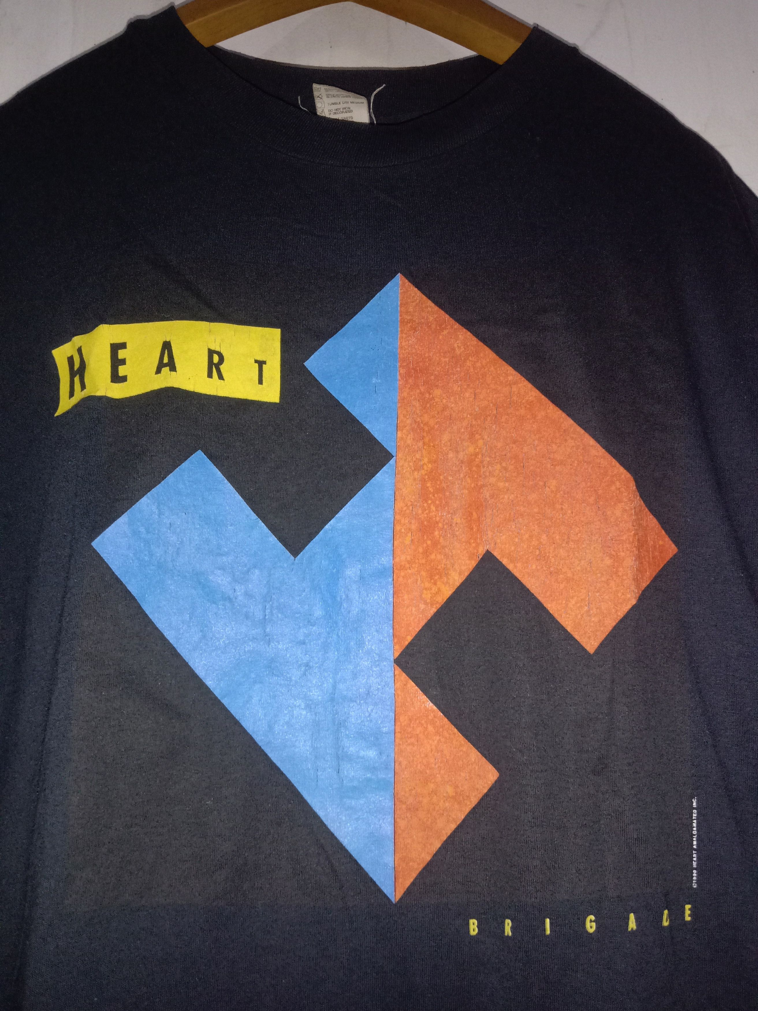 Anvil Heart " L " Bonjovi Led Zeppelin Band tees Size US L / EU 52-54 / 3 - 2 Thumbnail