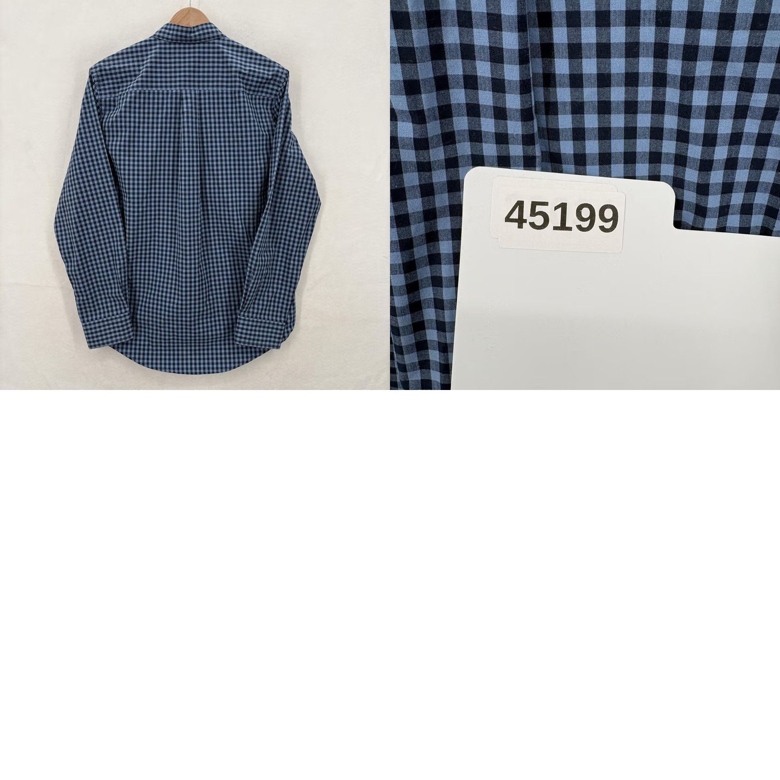 Croft & Barrow Croft & Barrow Shirt Mens Small Blue Gingham Easy Care Wrinkle Resistant NWT Size US S / EU 44-46 / 1 - 9 Thumbnail