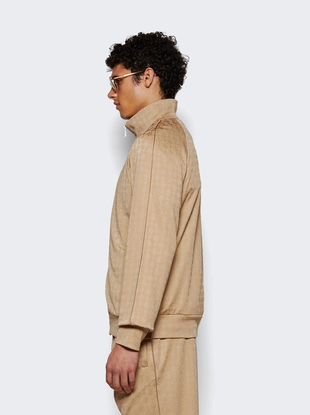 Givenchy o1mle0326 Vintage Full Zipped Tracksuit Sweatshirt Neutrals Size US XL / EU 56 / 4 - 3 Thumbnail
