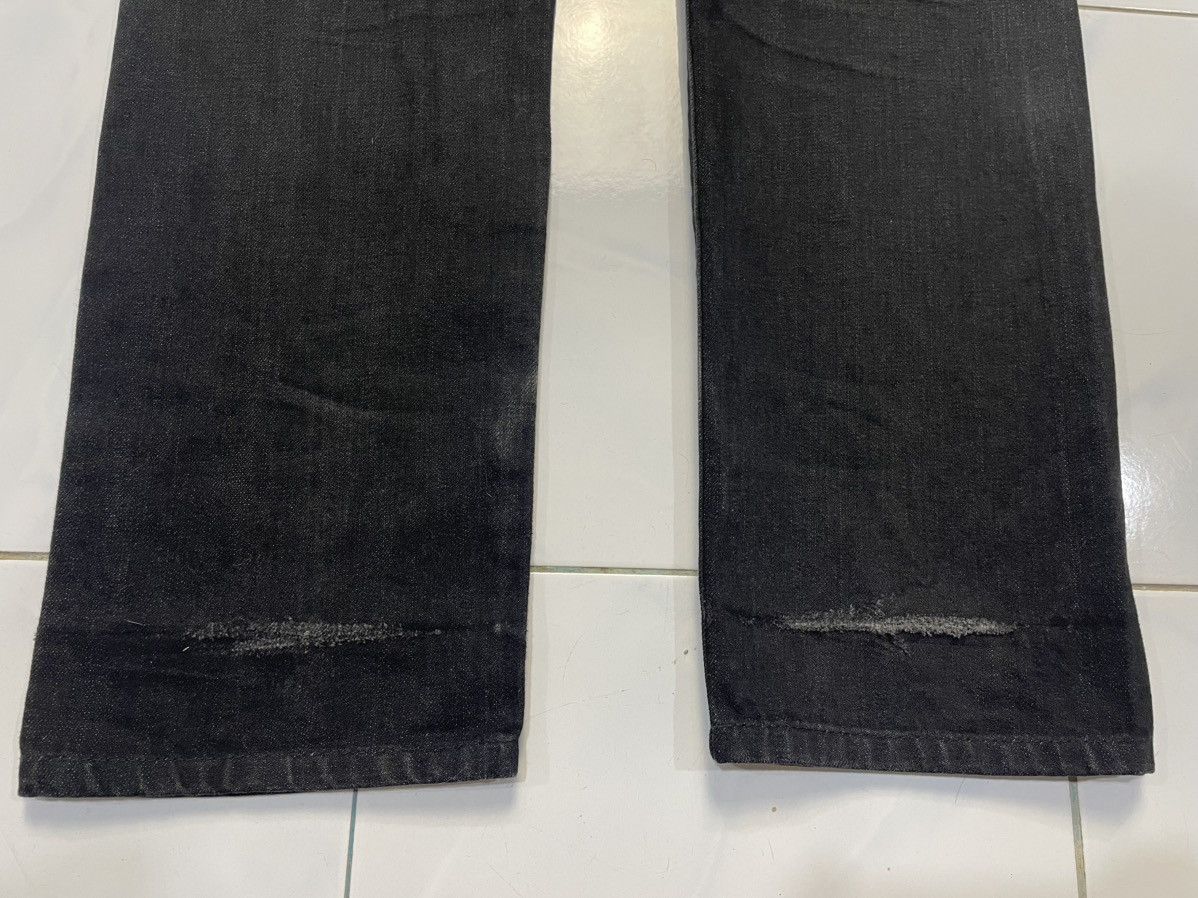 Japanese Brand Vintage Japanese Brand Salvaged Black Denim Pants Size US 34 / EU 50 - 7 Thumbnail