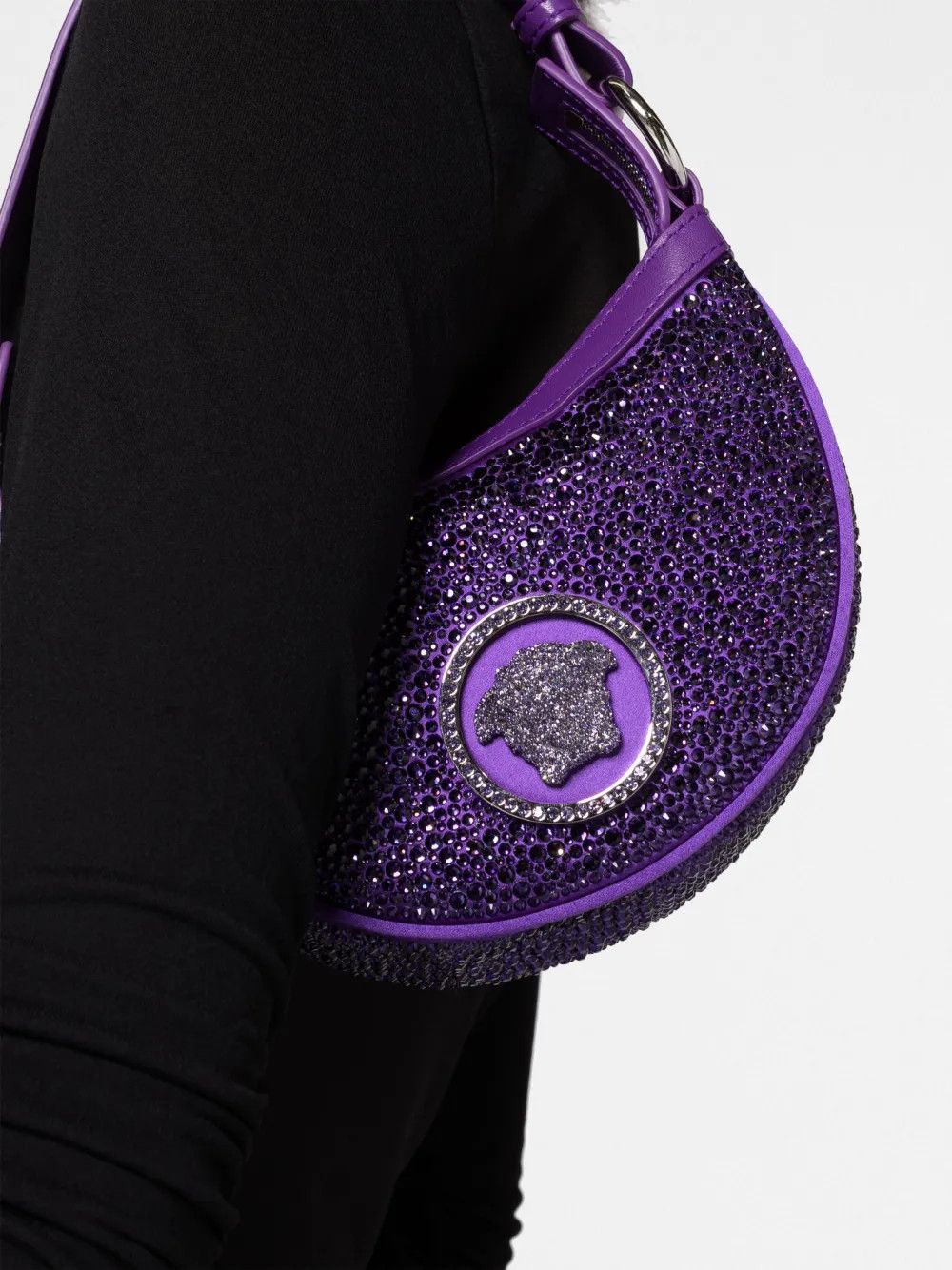 Versace o1y0226 Size : OS / Logo Handbag in Purple Size ONE SIZE - 3 Thumbnail