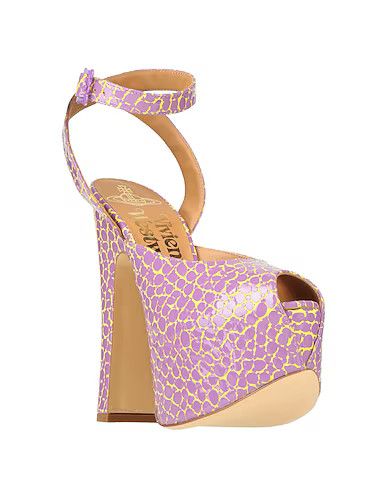 Vivienne Westwood o1f1d3z0426 Vargas Elevated Platform Shoes in Lilac/Yellow Size US 8 / IT 38 - 2 Thumbnail