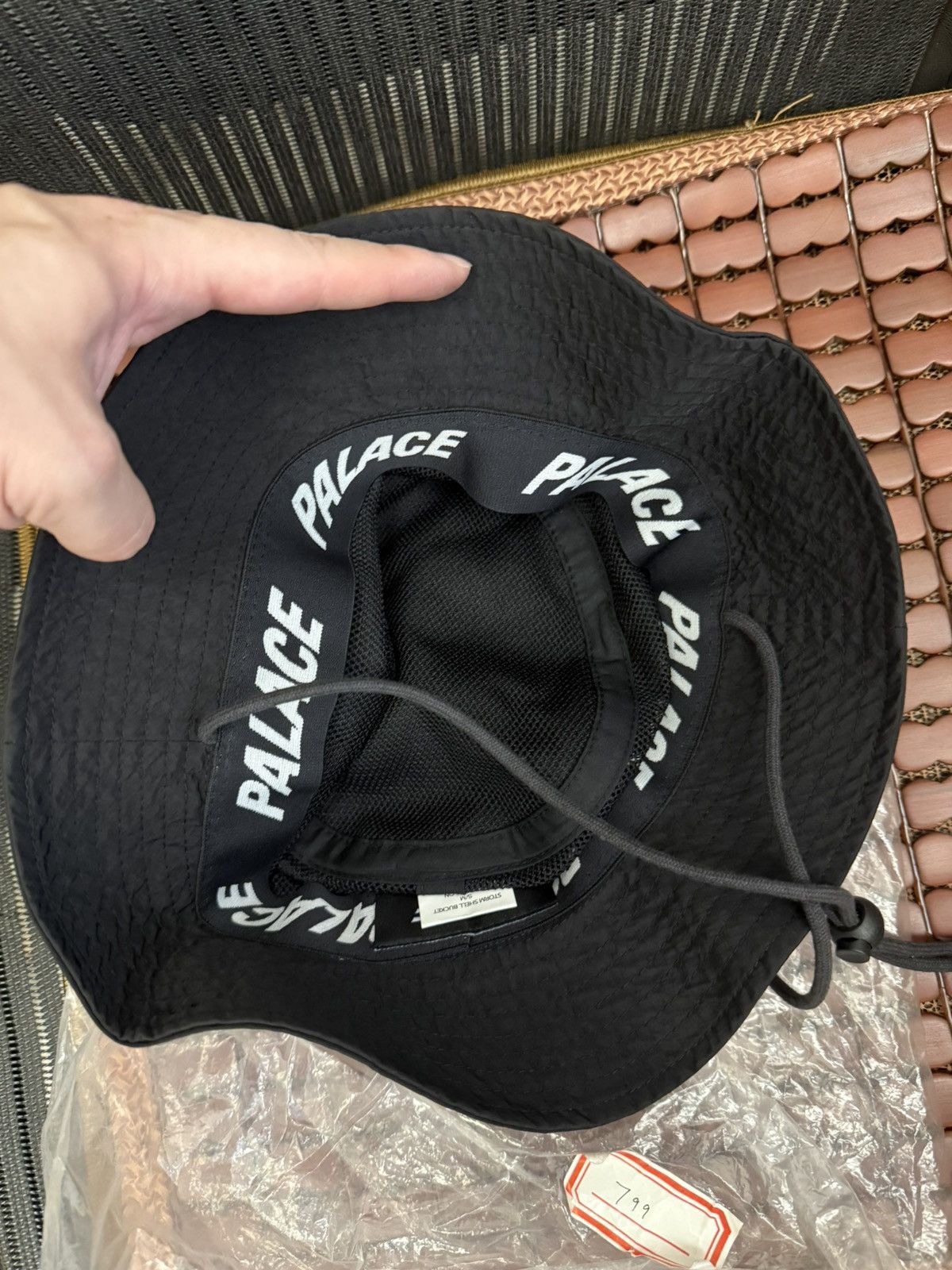 Palace Supreme Storm shell bucket Black hat crusher Size ONE SIZE - 2 Thumbnail