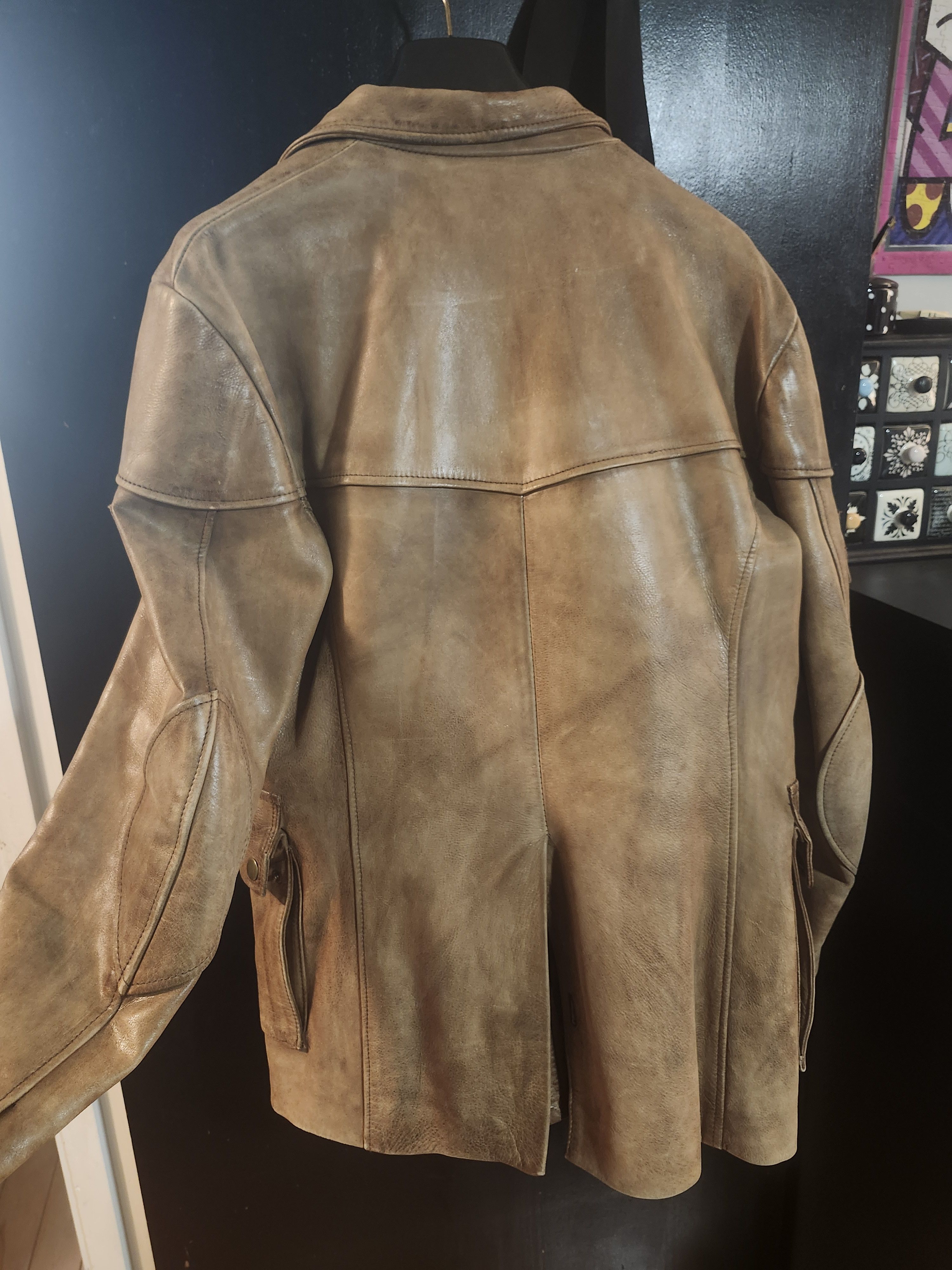 Belstaff Belstaff "Black Prince" military style leather jacket Size US M / EU 48-50 / 2 - 3 Thumbnail