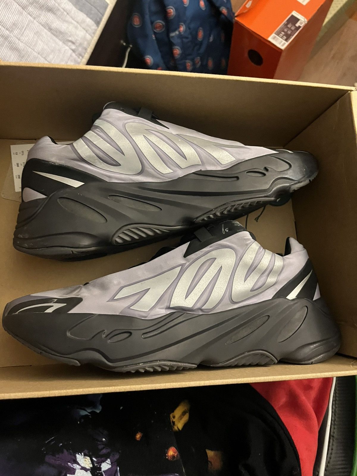 Kanye West Grey Yeezy 700 MNVM Size US 12 / EU 45 - 1 Thumbnail