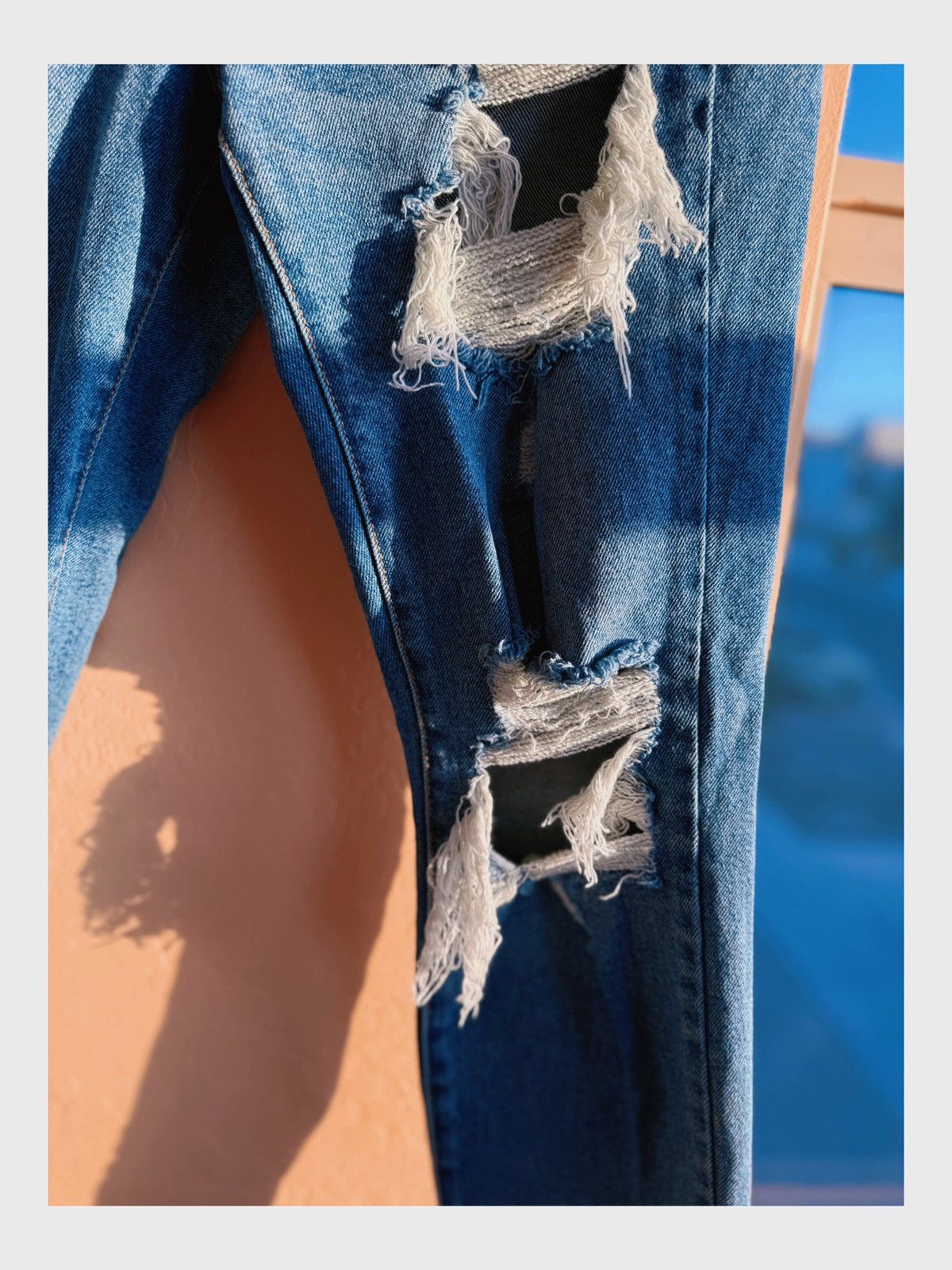 Other CELLO Ripped Distressed Jeans – Size 7 Size 30" / US 8 / IT 44 - 3 Thumbnail