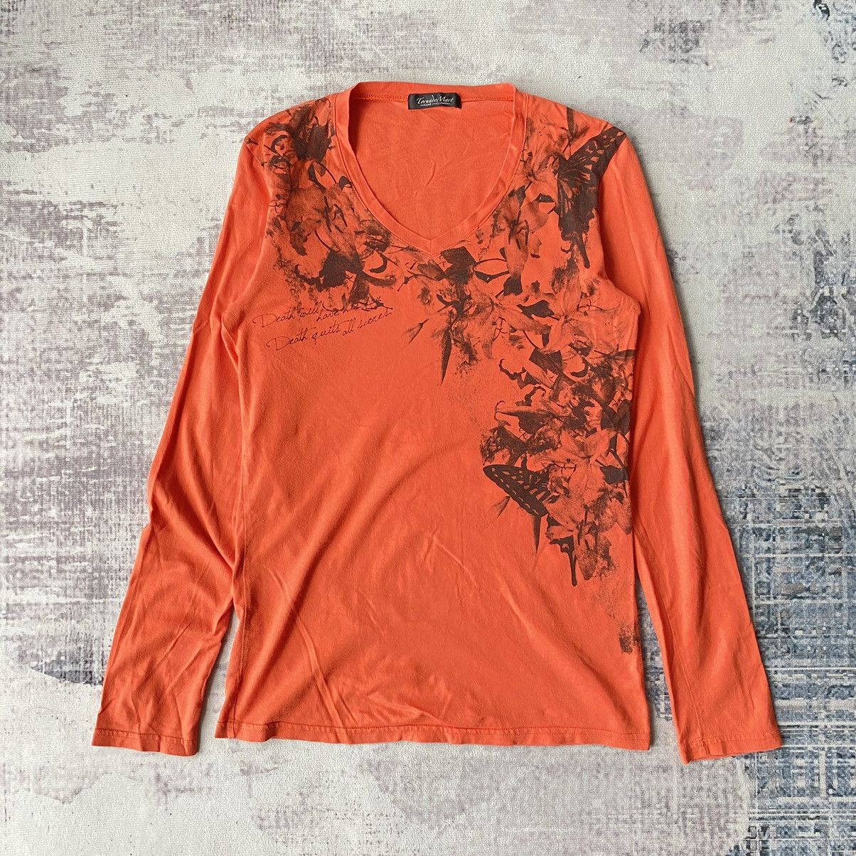 If Six Was Nine × Le Grande Bleu (L.G.B.) × Tornado Mart Tornado Mart Affliction Butterfly Long Sleeve T Shirt Size US S / EU 44-46 / 1 - 7 Thumbnail